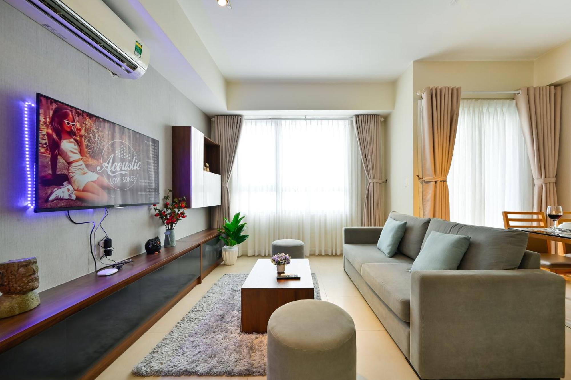 Căn hộ Wonderful 2 Bedroom In Masteri T1, Fully Furnished With Full Amenities