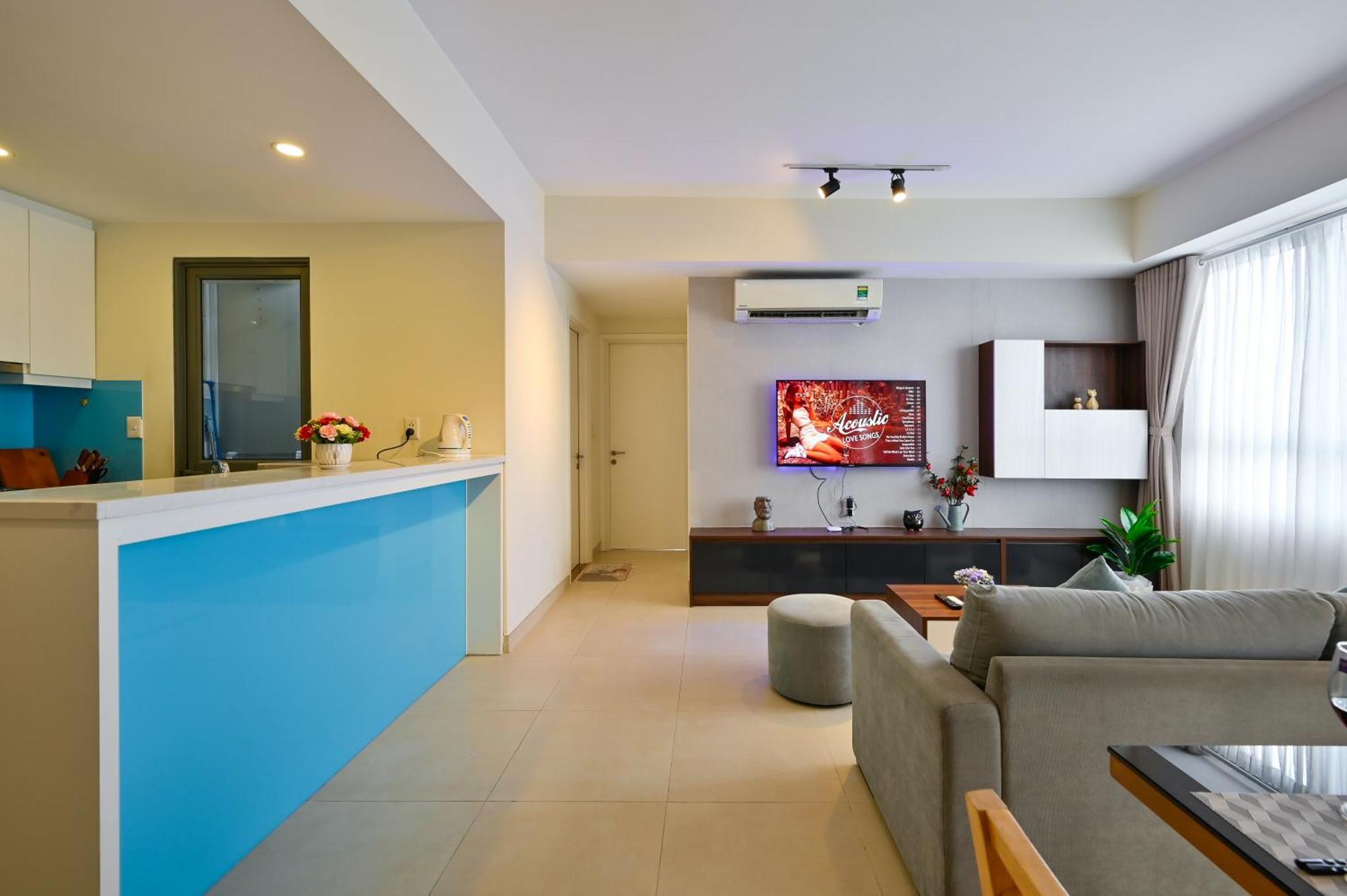 Căn hộ Wonderful 2 Bedroom In Masteri T1, Fully Furnished With Full Amenities