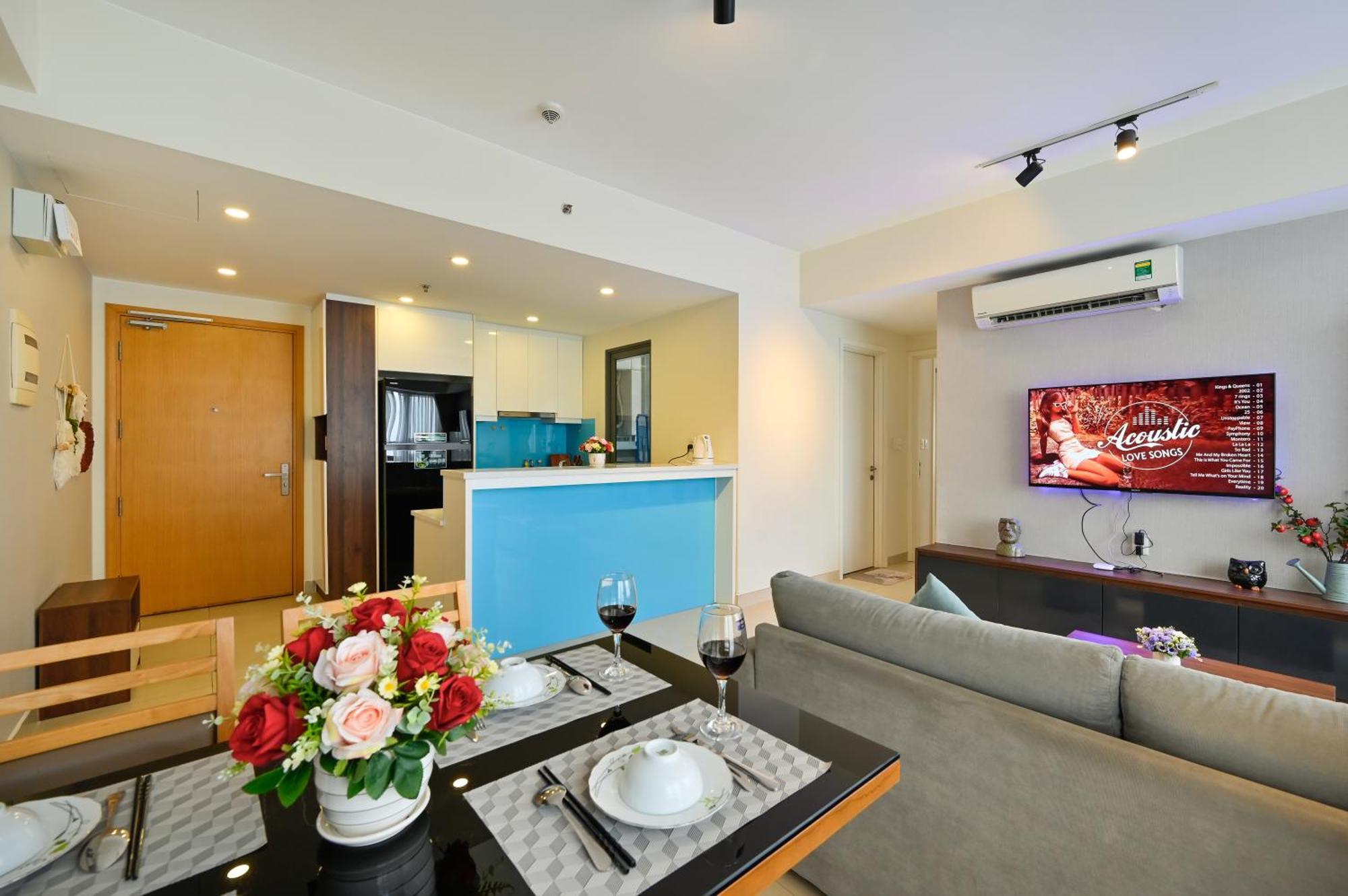 Apartment Wonderful 2 Bedroom In Masteri T1, Fully Furnished With Full Amenities Ho Chi Minh City
